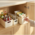 Foldable Pull-Out Cabinet Storage Bin, Small to Large
