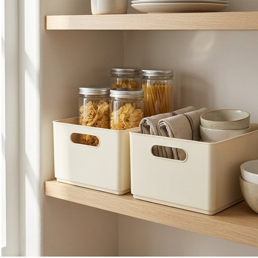 Foldable Pull-Out Cabinet Storage Bin, Small to Large